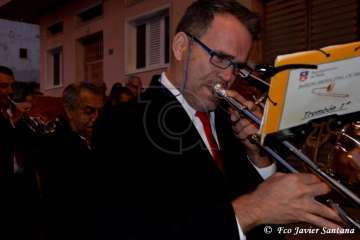  Procesión sin presencia policial en Ojos de Garza (Foto TA)